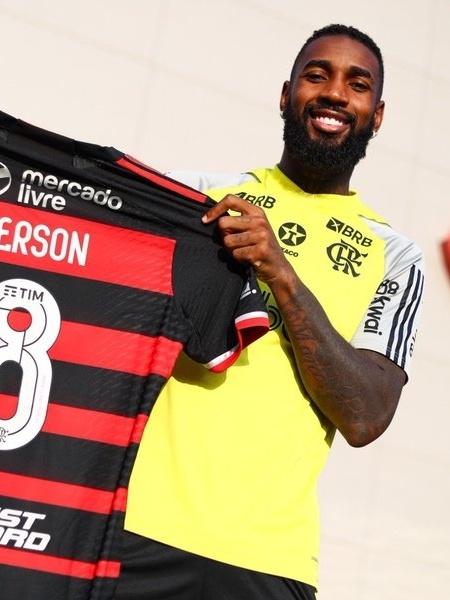 Gerson é o novo camisa 8 do Flamengo após a saída de Thiago Maia
