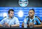 Braithwaite Ã© apresentado no GrÃªmio e revela torcida pelo Brasil em 98 - LUCAS UEBEL/GREMIO FBPA