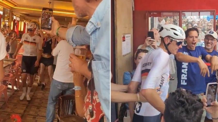 Nils Politt parou em bar que é cenário de filme francês