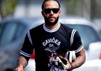 Memphis Depay vai a treino do Corinthians com camisa dos Gaviões da Fiel - Rodrigo Coca/Ag. Corinthians