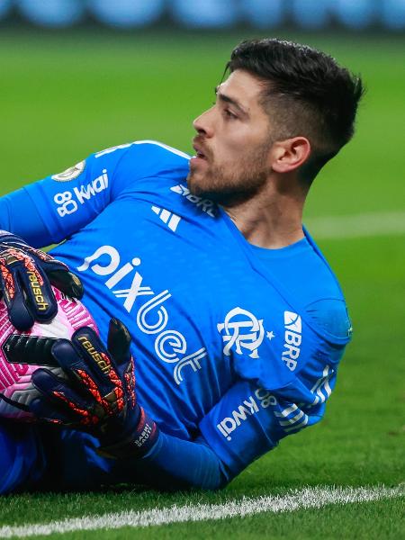 Rossi durante jogo entre Flamengo e Internacional