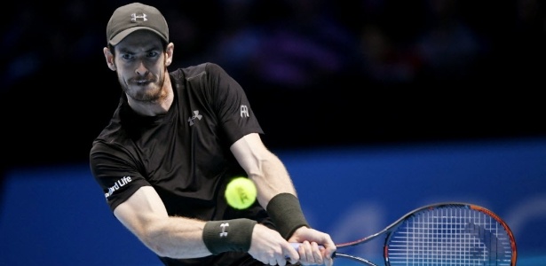 Andy Murray fez 2 sets a 0 sobre Marin Cilic em sua estreia no ATP Finals - Reuters / Tony O"Brien 