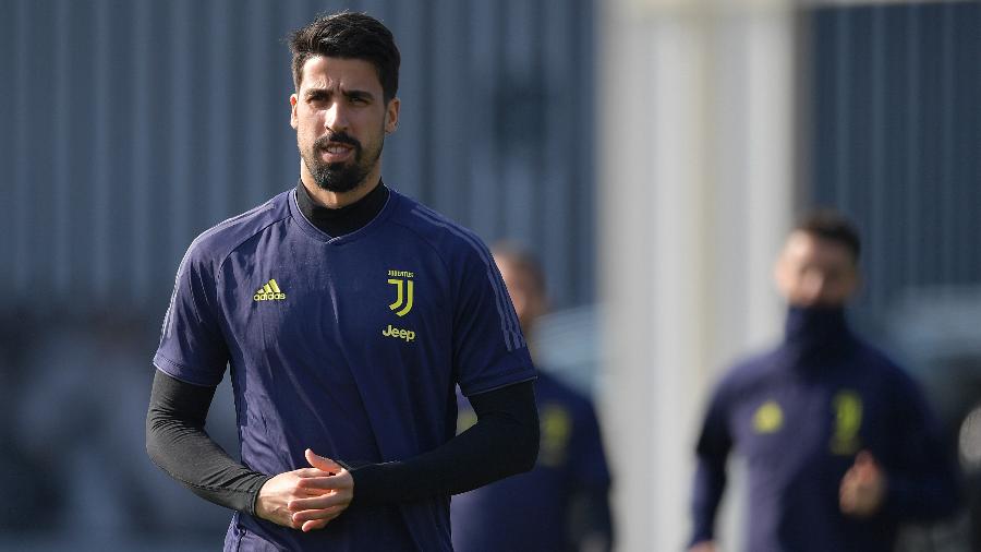 Khedira em treino da Juventus - Daniele Badolato - Juventus FC via Getty Images