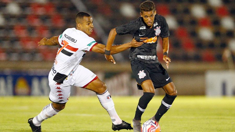 Em fevereiro, Corinthians venceu Botafogo-SP por 1 a 0 em duelo sem torcida visitante em Ribeirão Preto - Thiago Calil/AGIF
