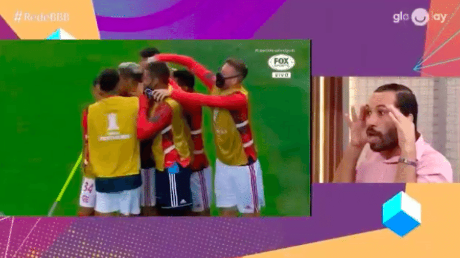 Flamengo brinca com "reação de Gil do Vigor" ao ver golaço de Pedro - Twitter