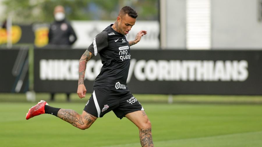 Luan se recuperou de dores no adutor e treinou normalmente pelo Corinthians - Rodrigo Coca/Agência Corinthians