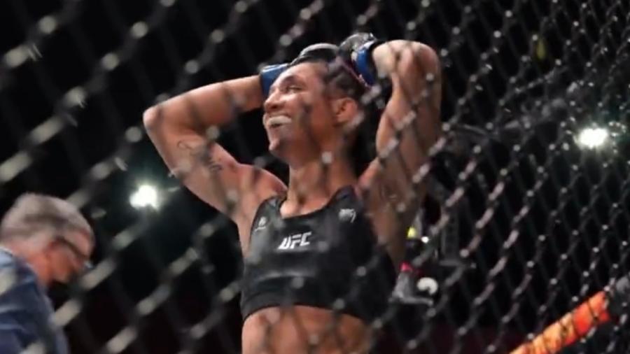 Taila Santos vence Joanne Calderwood pelo UFC Vegas 43 - Reprodução/Instagram