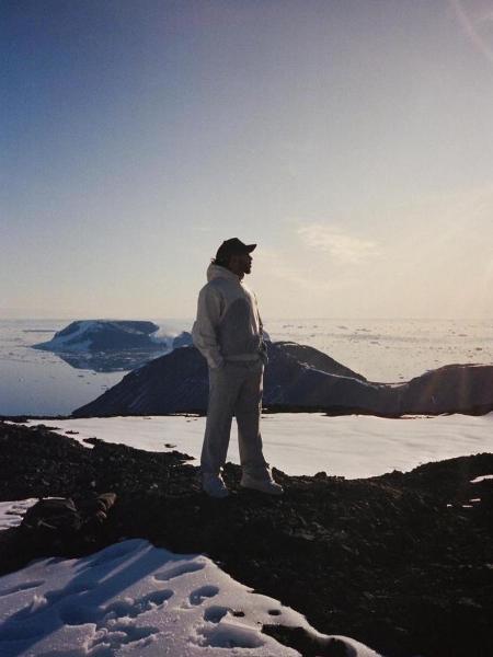 Lewis Hamilton na Antártica durante suas férias da Fórmula 1 - Lewis Hamilton/Instagram