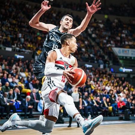 Veja fotos da apresentação do time de basquete do São Paulo