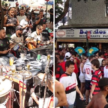 Sambarreira e Bar dos Chicos: os points de vascaínos e flamenguistas no pré-jogo do Maracanã - Reprodução / Instagram