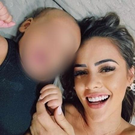 Maiara Quiderolly e seu filho com Jô, João Gabriel - Arquivo Pessoal