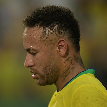 Neymar durante o jogo do Brasil contra a Venezuela, pelas Eliminatórias Sul-Americanas