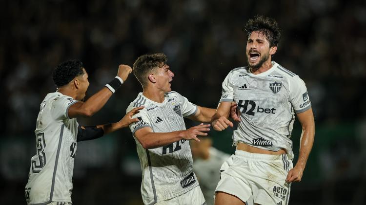 Igor Rabello comemora gol do Atlético-MG sobre o Maringá em confronto da Copa do Brasil Igor Rabello comemora gol do Atlético-MG sobre o Maringá em confronto da Copa do Brasil