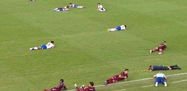 Ataque de abelhas paralisa final do Campeonato Baiano Sub-20; Bahia goleia