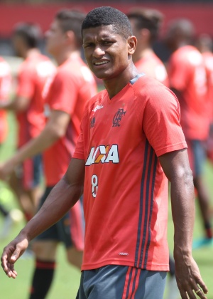 Márcio Araújo em treino do Flamengo - Gilvan de Souza/Flamengo - Gilvan de Souza/Flamengo