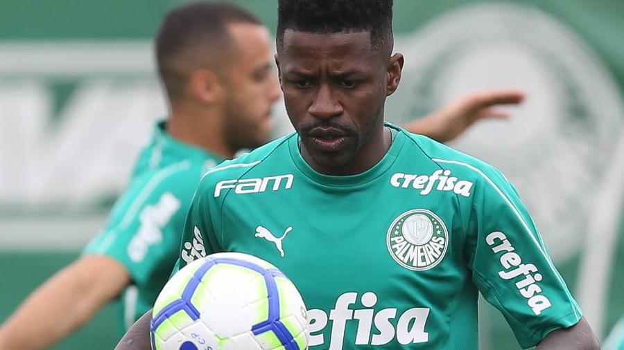 Reforço pode fazer sua estreia pelo Palmeiras amanhã à noite, em decisão da Copa do Brasil - Cesar Greco/Ag. Palmeiras/Digulgação