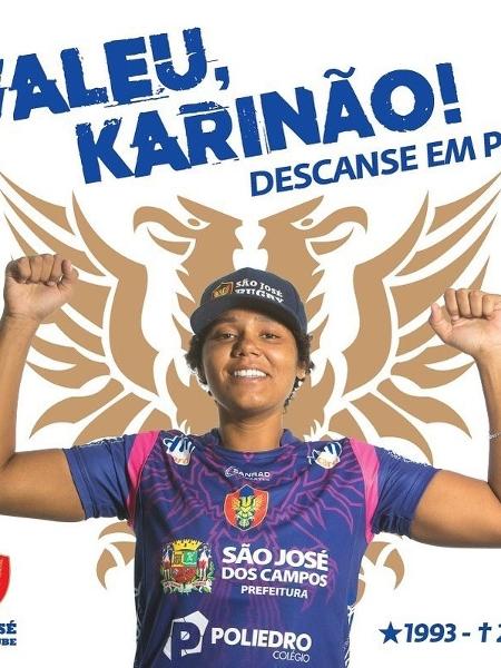 Karina Godói, também conhecida como Karinão - Divulgação/São José Rugby