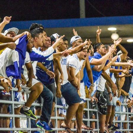 Torcida do CSA no estádio em Maceió - Bruno Fernandes