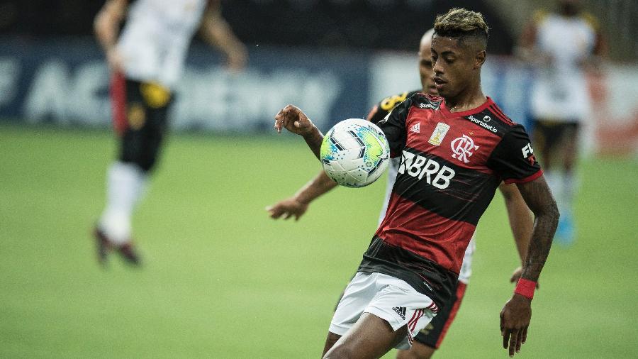 Bruno Henrique não foi convocado por Tite para a seleção brasileira - Jorge Rodrigues/AGIF