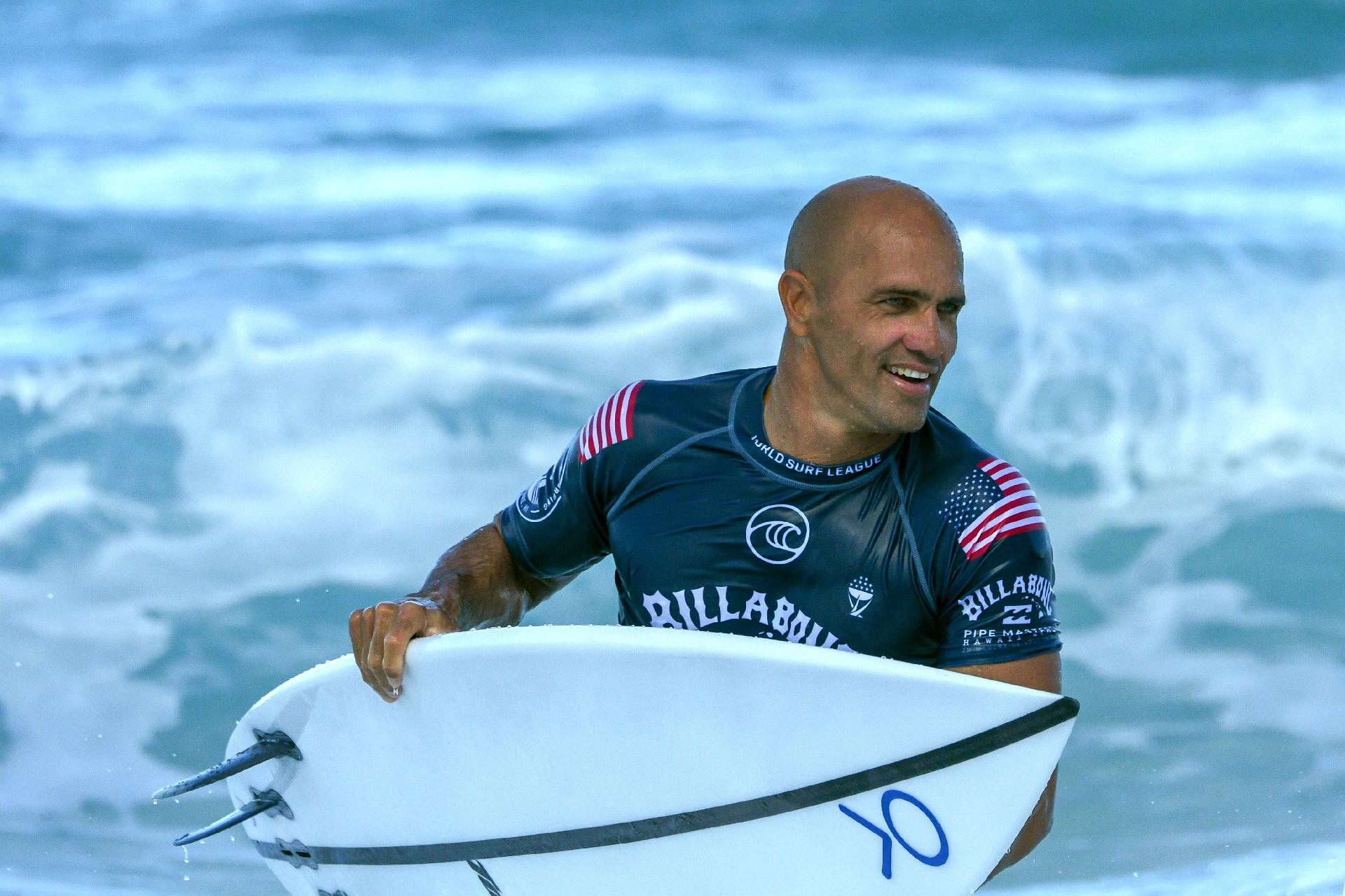 Kelly Slater, lenda do surfe - Getty Images
