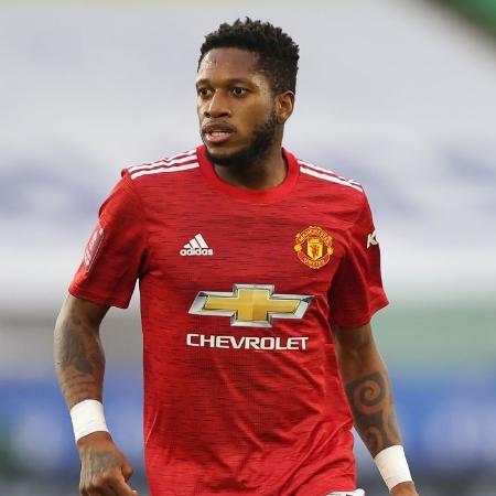 Fred, volante do Manchester United - Marc Atkins/Getty Images