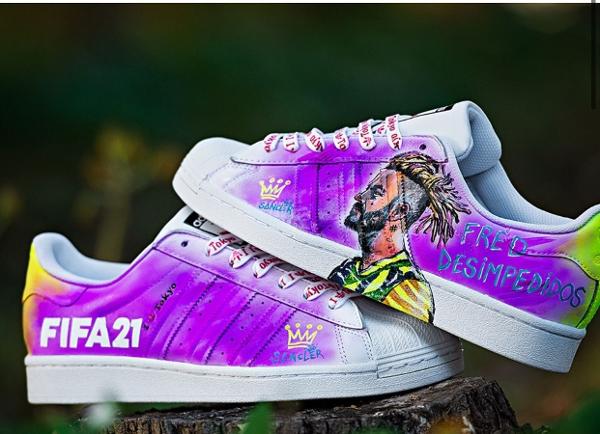 tenis adidas customizado