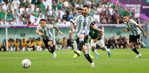 Messi bate primeiro pênalti da Argentina e brasileiros dizem que Neymar  deveria ter feito o mesmo no jogo do Brasil