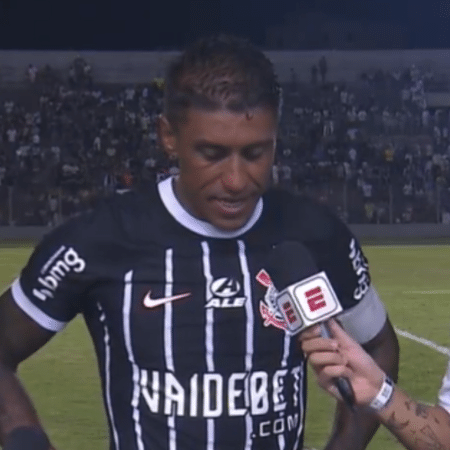 Paulinho se emocionou após retorno no Corinthians no amistoso contra o Londrina