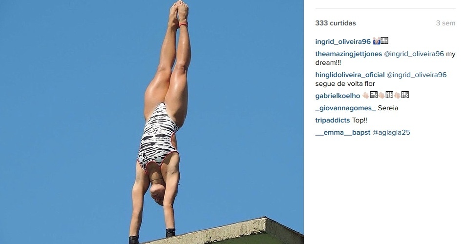Ingrid Oliveira, saltadora representa o Brasil nos Jogos Panamericanos