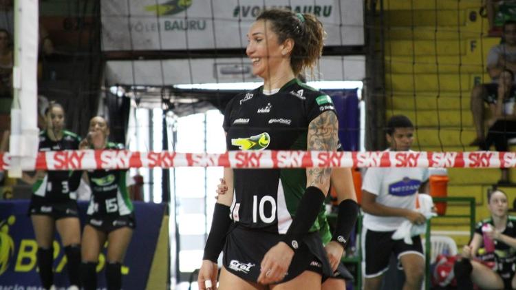 Tifanny sorrindo - Neide Carlos/Volei Bauru - Neide Carlos/Volei Bauru