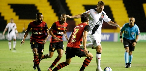 Maxi López, atacante do Vasco, durante jogo contra o Sport - Carlos Gregório Jr/Vasco.com.br - Carlos Gregório Jr/Vasco.com.br