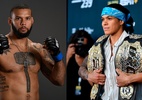 Amanda Nunes posta foto vestindo apenas cinturões: "Meio peladinha" - Mike Roach/Zuffa LLC / Colaborador e Jeff Bottari/Zuffa LLC / Colaborador