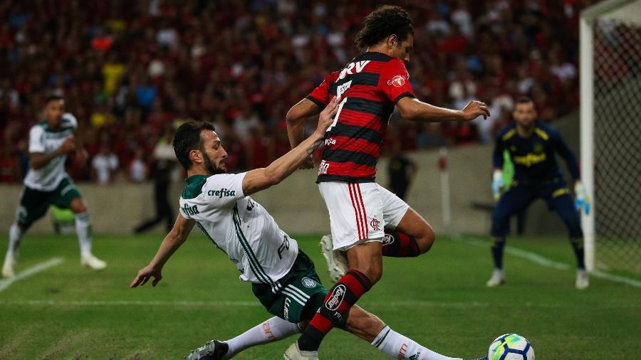 Flamengo x Palmeiras fazem duelo pelas primeiras colocações da tabela do Brasileiro - Buda Mendes/Getty Images