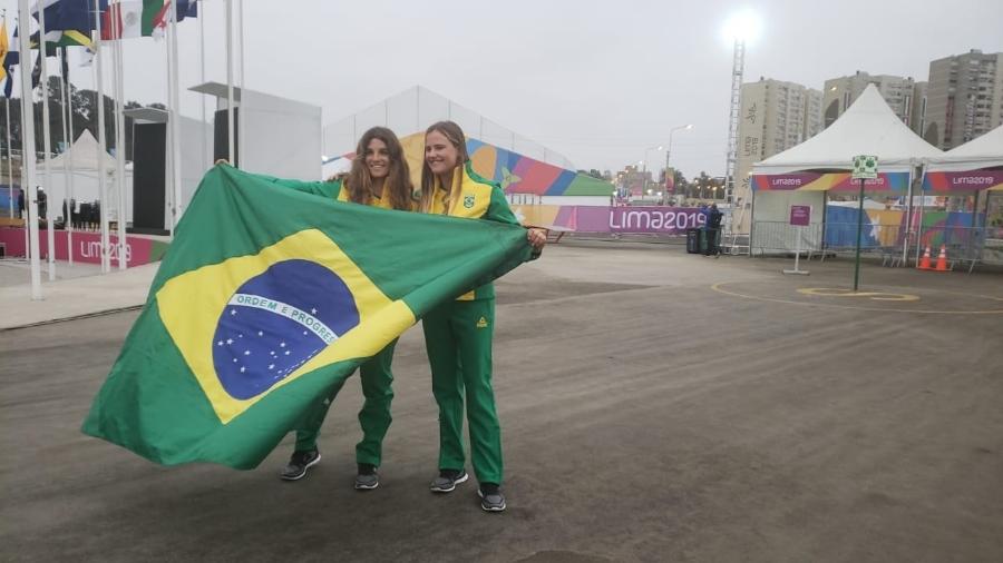 Martine e Kahena serão as porta-bandeiras do Brasil no Pan - Karla Torralba/UOL