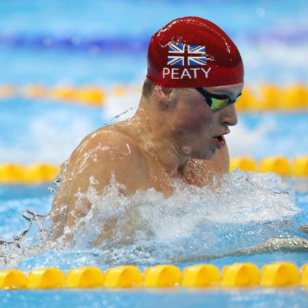 Nadador britânico Adam Peaty nos Jogos do Rio em 2016