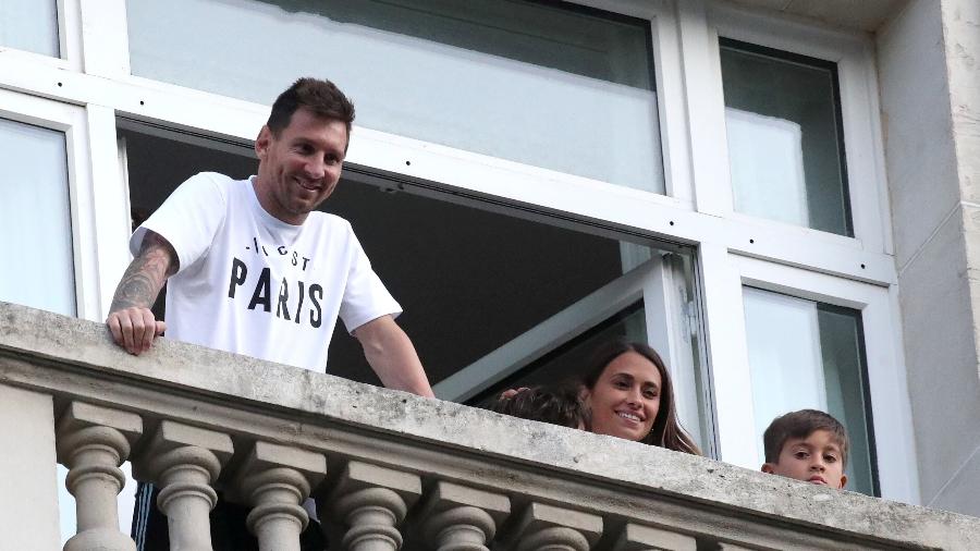 Messi vem morando no hotel Royal Monceau desde que chegou a Paris - REUTERS/Yves Herman/File Photo