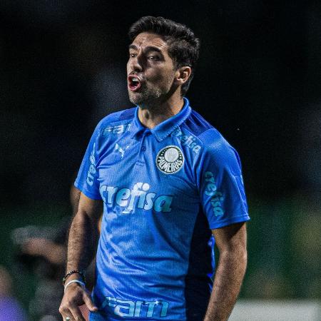 Abel Ferreira, técnico do Palmeiras, no jogo contra o Goiás, pelo Brasileirão - Isabela Azine/AGIF