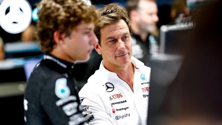 Toto Wolff disse que a Mercedes não terá mais tanto dinheiro para desenvolver o carro no resto de 2026 Toto Wolff disse que a Mercedes não terá mais tanto dinheiro para desenvolver o carro no resto de 2026