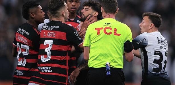 Novo julgamento de jogadores do Corinthians por confusão no jogo contra o Flamengo.
