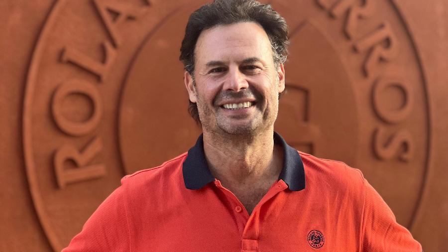 Ex-tenista e empresário Fábio Silberberg em Roland Garros Ex-tenista e empresário Fábio Silberberg em Roland Garros