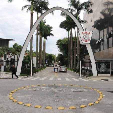 Entrada do Parque São Jorge, clube social do Corinthians Entrada do Parque São Jorge, clube social do Corinthians