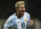 Messi volta e dá vitória à Argentina sobre Uruguai na estreia de Bauza - AFP PHOTO / JUAN MABROMATA