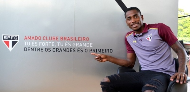 Denilson defenderá o São Paulo até dezembro de 2017 - Érico Leonan/saopaulofc.net