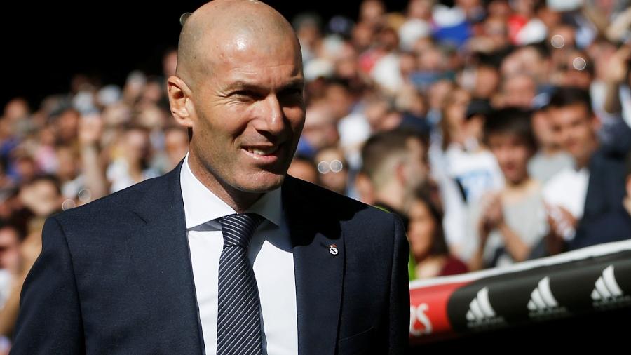 Zidane reestreia no comando do Real Madrid - SUSANA VERA/REUTERS
