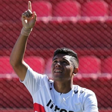 Antonio Galeano tem 19 anos e está emprestado ao Tricolor até o fim deste ano - Afonso Pastore/saopaulofc.net