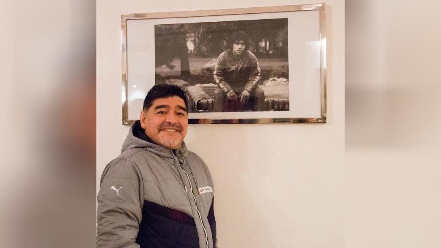 Diego Maradona diz que está bem de saúde - reprodução/Instagram