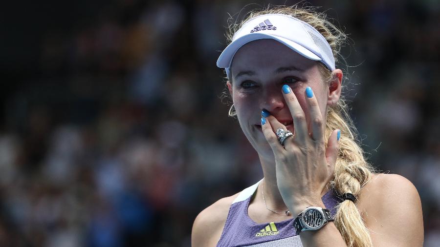 Wozniacki se aposentou após participação no Aberto da Austrália - Xinhua/Bai Xuefei
