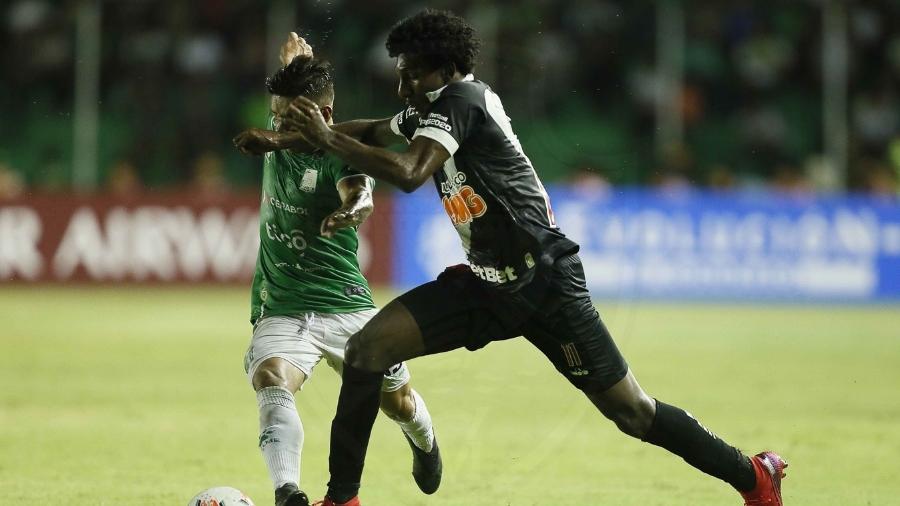 Jogadores do Vasco sofreram insultos raciais na partida contra o Oriente Petrolero, na Bolívia - Foto: Rafael Ribeiro/Vasco