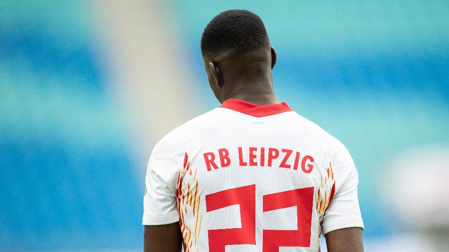 Jogador do RB Leipzig - Maja Hitij/Getty Images