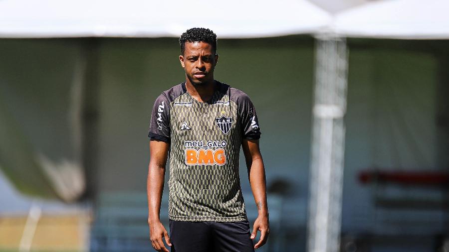 Keno, atacante do Atlético-MG, foi regularizado na CBF e está à disposição de Jorge Sampaoli no Mineiro - Pedro Souza/Atlético-MG